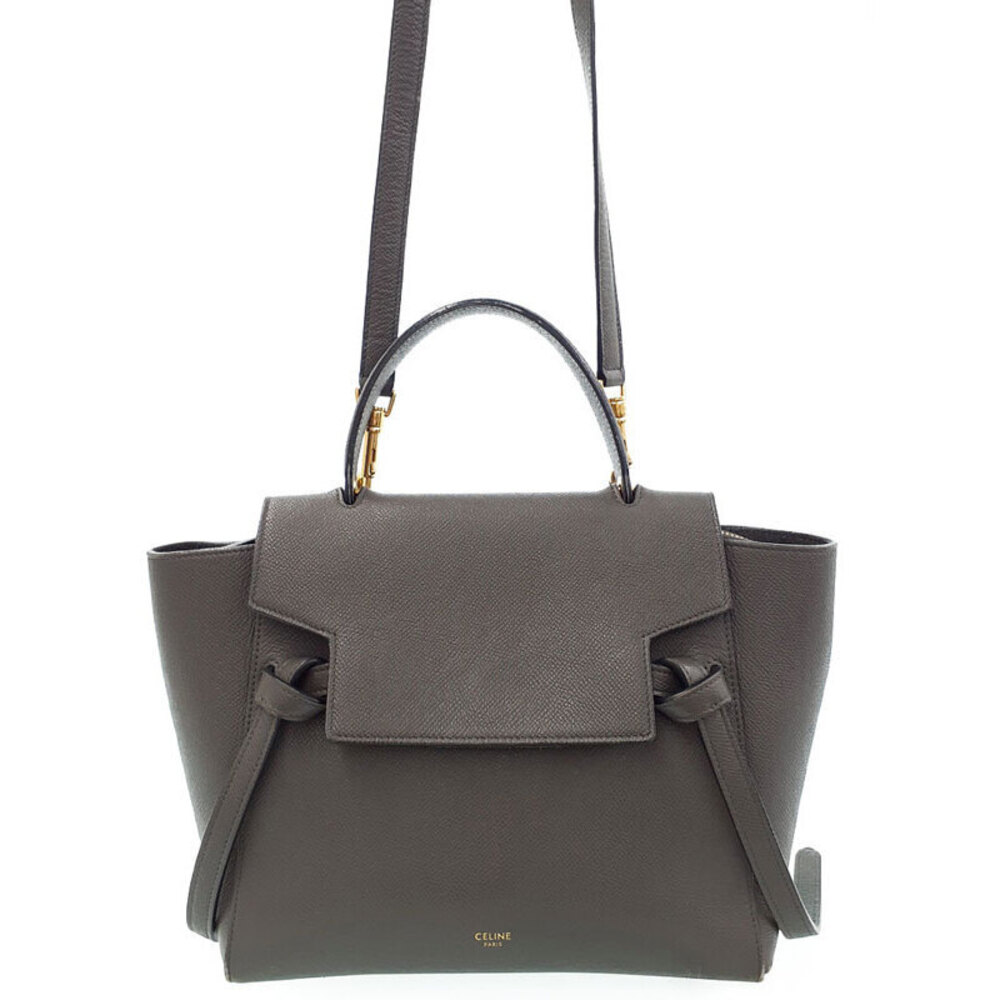 Celine Belt Bag 2way Crossbody Calfskin Leather
